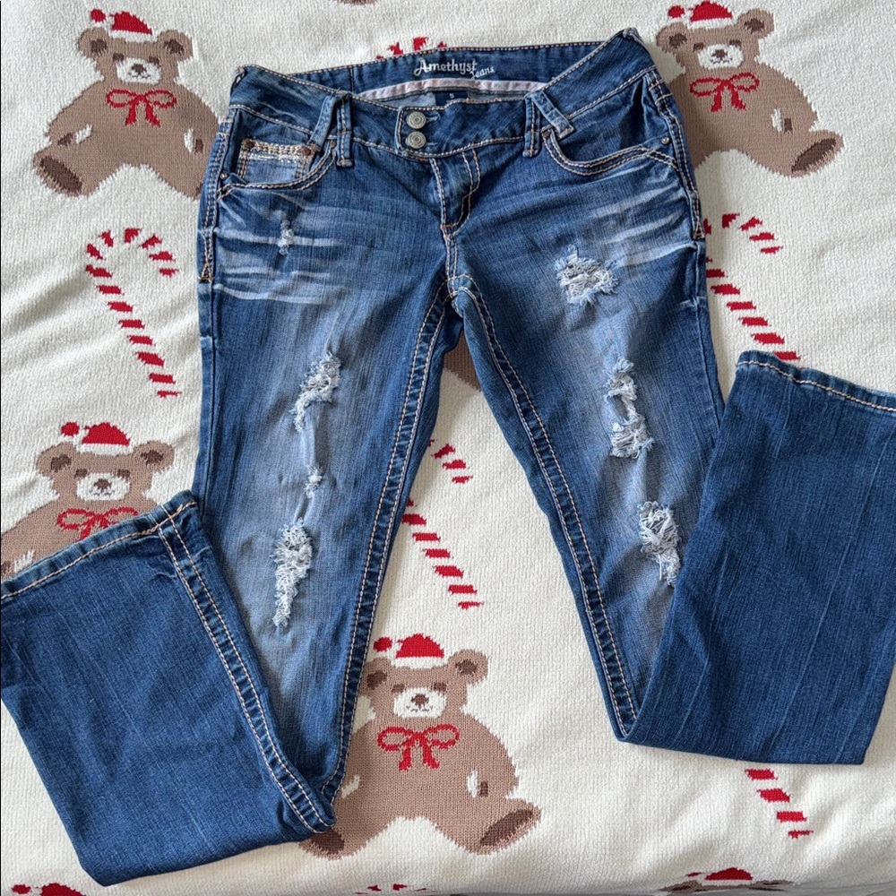 Amethyst Jeans Women's Classic Blue Boot Cut